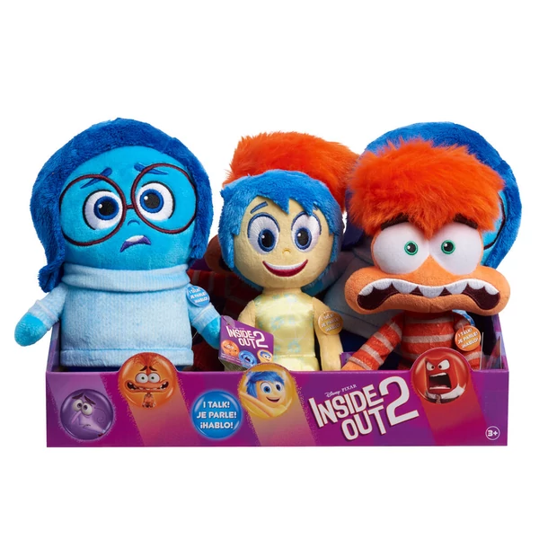 Disney Pixar Agymanók 2. válogatott plüssjáték (angol nyelvű) 20 cm