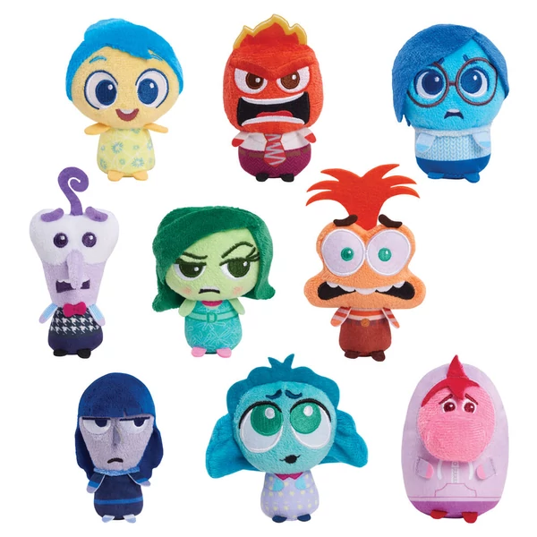 Disney Pixar Agymanók 2. meglepetés válogatott plüss kulcstartó