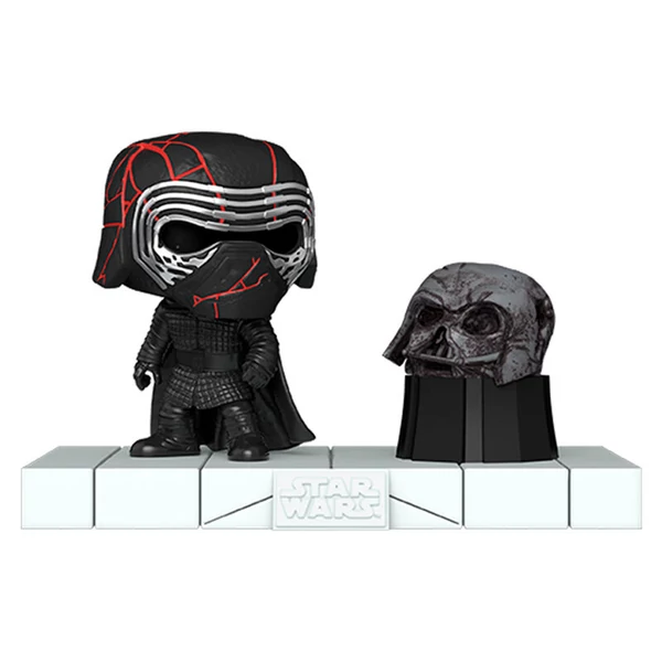 POP Deluxe figura Star Wars - Kylo Ren Darth Vader sisakkal