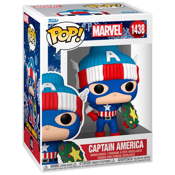 Marvel Amerika Kapitány Holiday POP figura