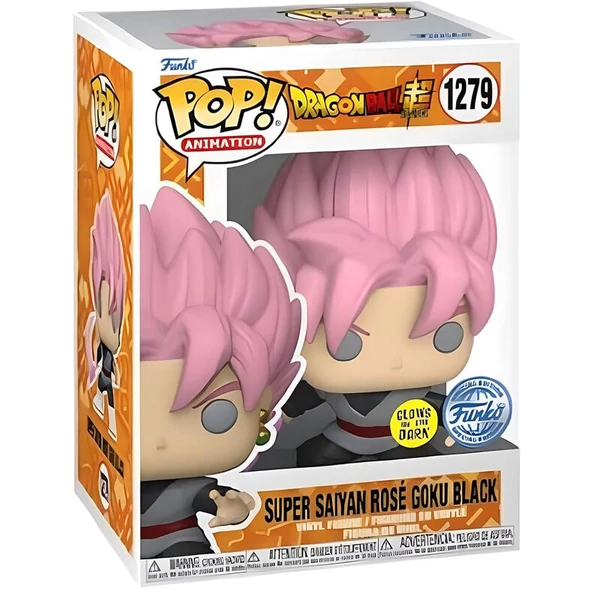 POP figura Dragon Ball Super - Super Saiyan Rose Goku Black Exkluzív