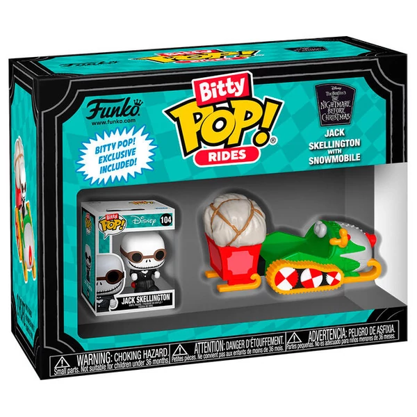 Bitty POP Ride Disney Karácsonyi lidércnyomás Jack Skellington hószánon