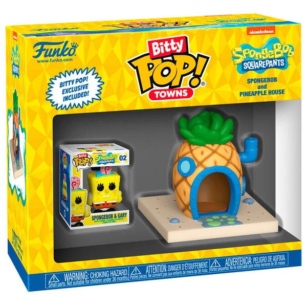 Bitty POP Town SpongyaBob - SpongyaBob otthona