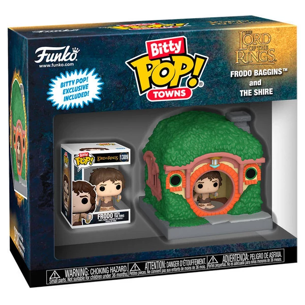 Bitty POP Town Gyűrűk Ura - Frodo Baggins és a Megye figura