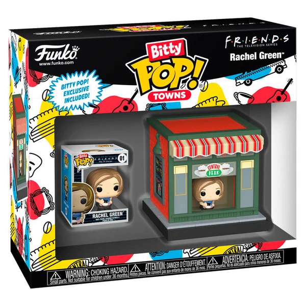 Bitty POP Town Jóbarátok - Rachel Green a Central Perknél figura