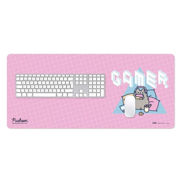 Pusheen gamer asztali alátét