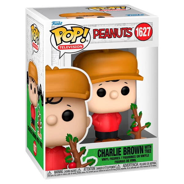 Peanuts Charlie Brown fával POP figura