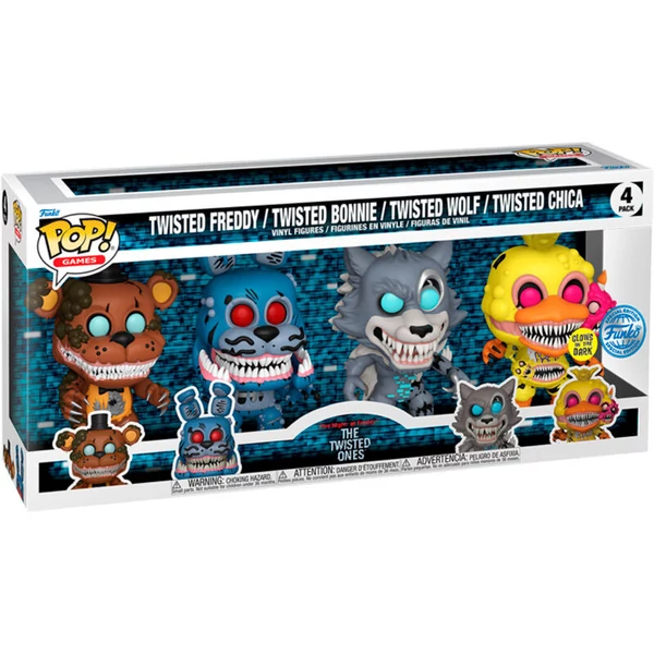 POP csomag 4 figura Five Nights at Freddys Exkluzív