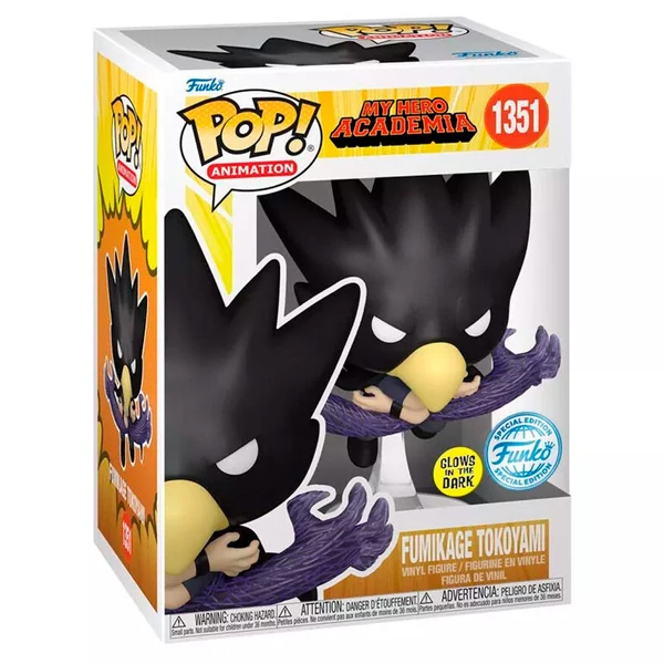 My Hero Academia Fumikage Tokoyami exkluzív POP figura