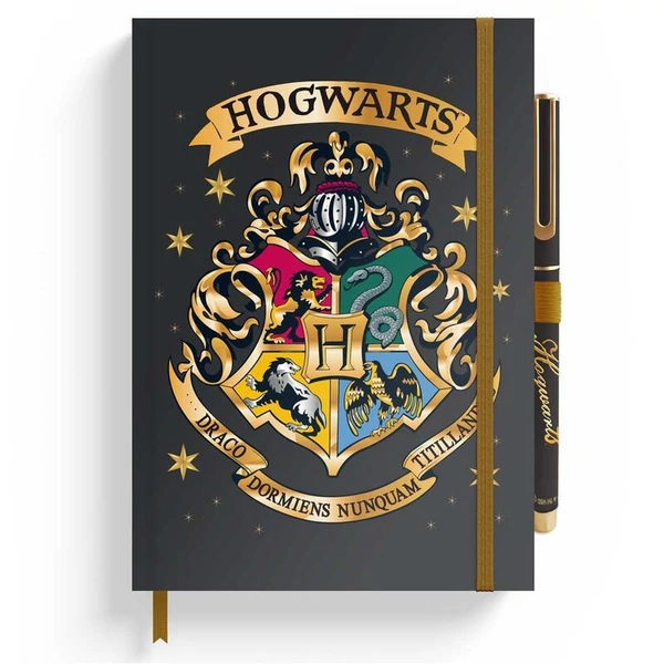 Harry Potter Roxfort A5 prémium jegyzetfüzet + toll