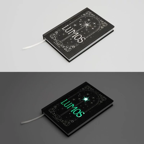 Harry Potter Lumos A5 prémium led világító füzet + toll