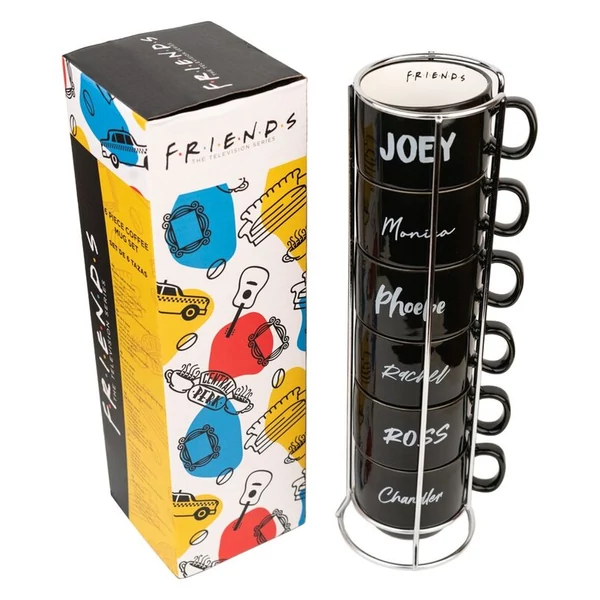 Jóbarátok 6 db-os bögre készlet 150ml