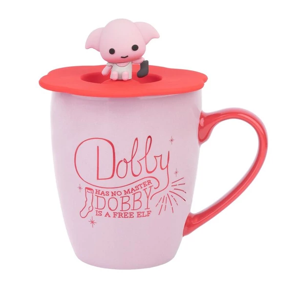 Harry Potter Dobby prémium bögre fedővel 350ml