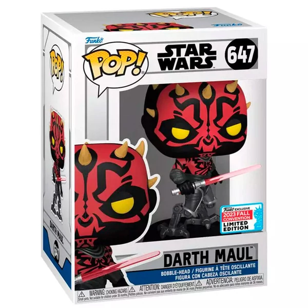 POP figura Star Wars Darth Maul Exkluzív