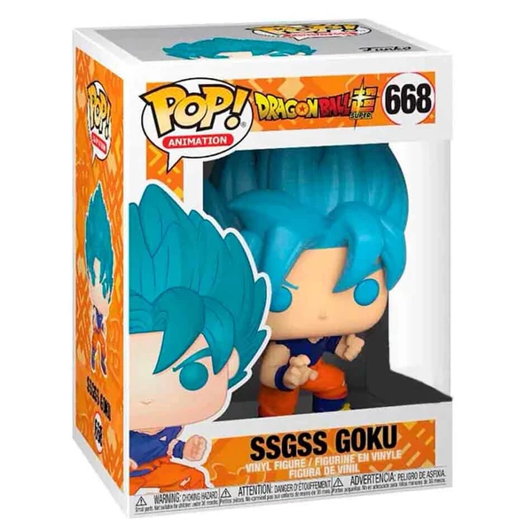 POP figura Dragon Ball Super SSGSS Goku Exkluzív