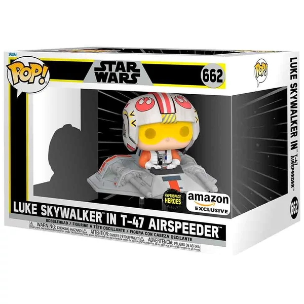 POP figura Rides Star Wars Luke Skywalker T-47 Airspeederben Exkluzív
