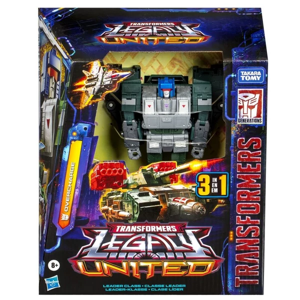 Transformers Legacy United Overcharge Deluxe figura 19 cm