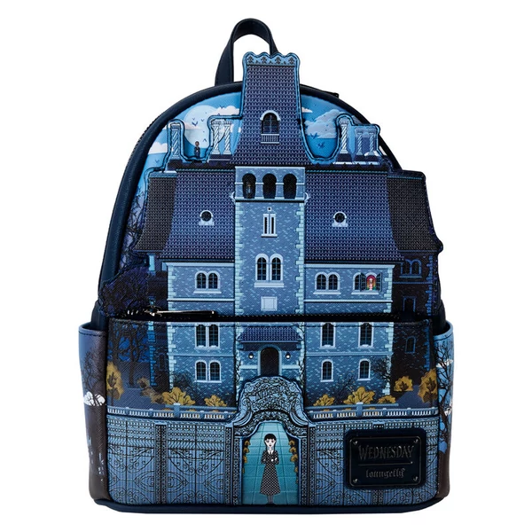 Loungefly Wednesday Nevermore Academy hátizsák