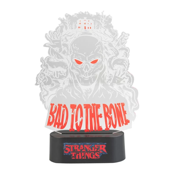Stranger Things Bad To the Bone LED lámpa