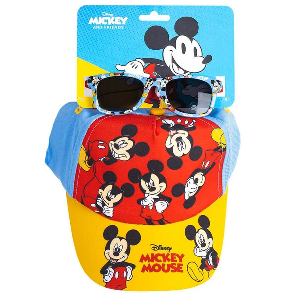 Disney Mickey sapka + napszemüveg szett
