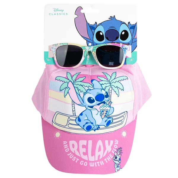 Disney Stitch sapka + napszemüveg szett