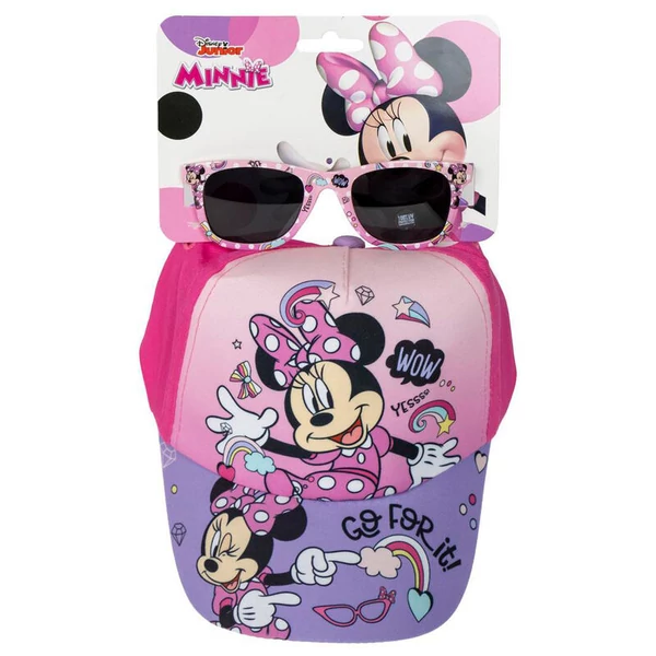 Disney Minnie sapka + napszemüveg szett