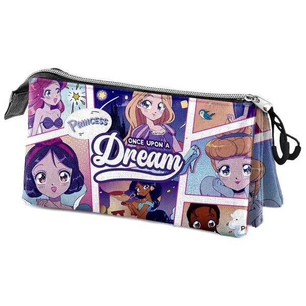 Disney Hercegnők Comic háromrekeszes tolltartó
