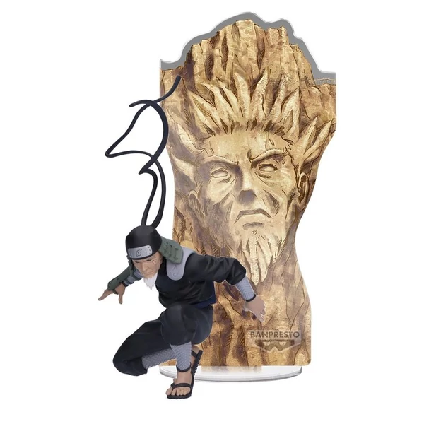 Naruto Shippuden Sarutobi Hiruzen Panel Spectacle figura 18cm