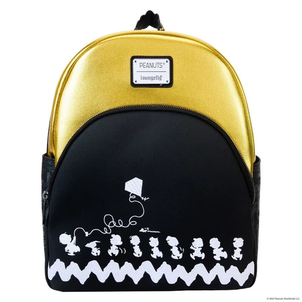 Loungefly Peanuts 75. évfordulós Snoopy Gang Sárkányeregetés hátizsák