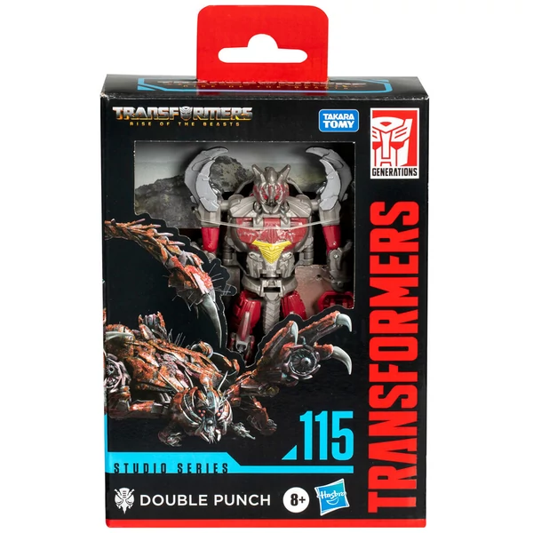 Transformers Rise of the Beasts Studio Series Double Punch figura 11 cm