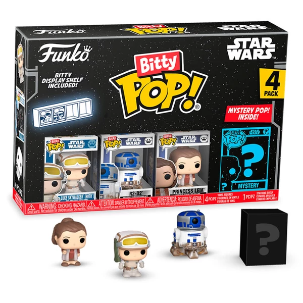 Bitty POP Star Wars Luke Skywalker - 4 darabos figura szett