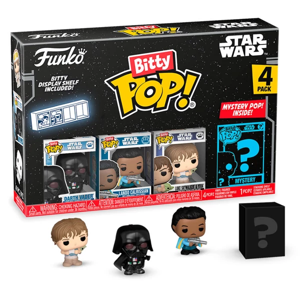 Bitty POP Star Wars Darth Vader - 4 darabos figura szett