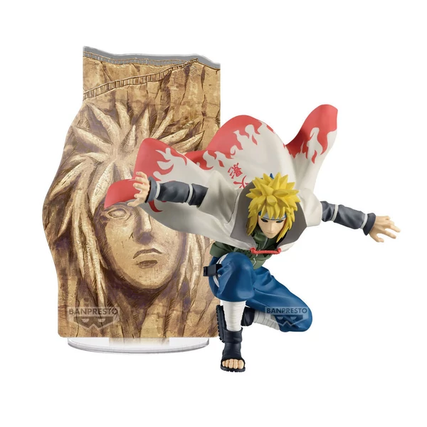 Naruto Shippuden Minato Namikaze Panel Spectacle figura 15cm