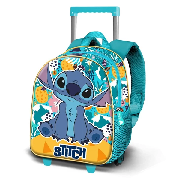 Disney Stitch Colors 3D gurulós hátizsák 34cm