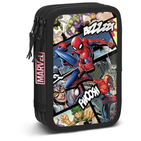 Marvel Pókember Panelek tripla tolltartó