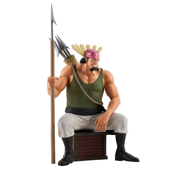 One Piece Roger Pirates Crocus Ichibansho figura 14 cm