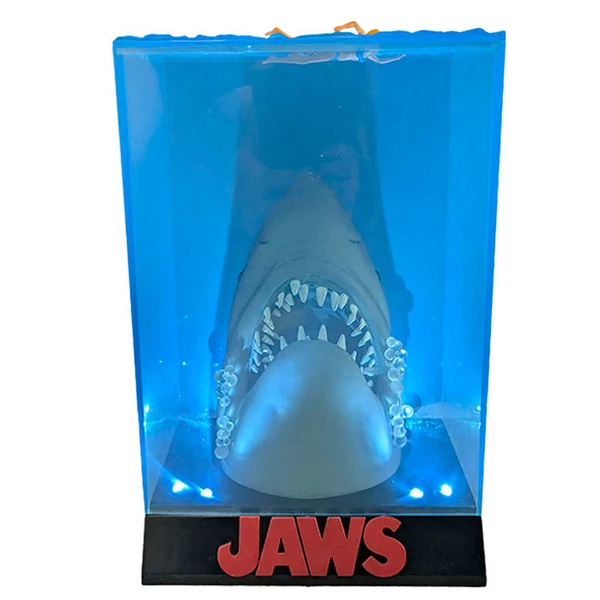 Cápa (Jaws) 3D poszter figura világítással