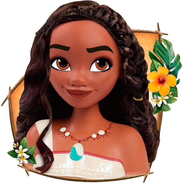 Disney Vaiana Moana 2 fodrászolható mellszobor
