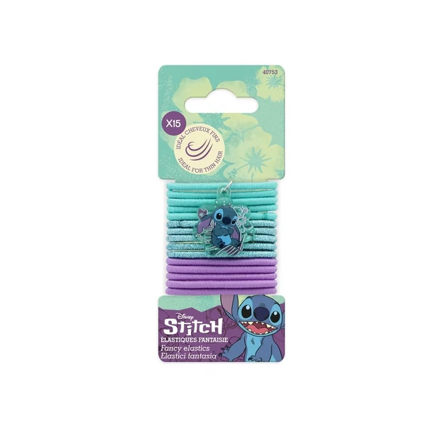 Disney Stitch - 15 db-os hajgumi csomag
