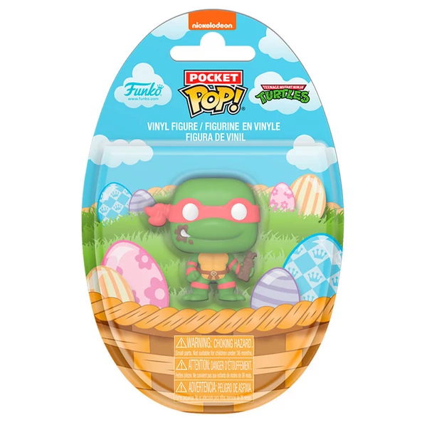 Pocket POP! figura: Tini Nindzsa Teknőcök - Raphael (Húsvéti tojás)