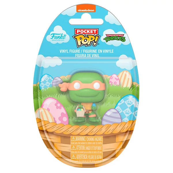 Pocket POP! figura: Tini Nindzsa Teknőcök - Michelangelo (Húsvéti tojás)