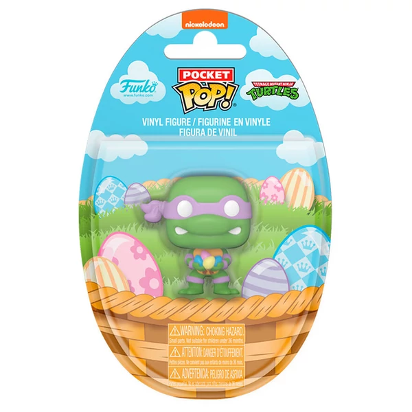 Pocket POP! figura: Tini Nindzsa Teknőcök - Donatello (Húsvéti tojás)