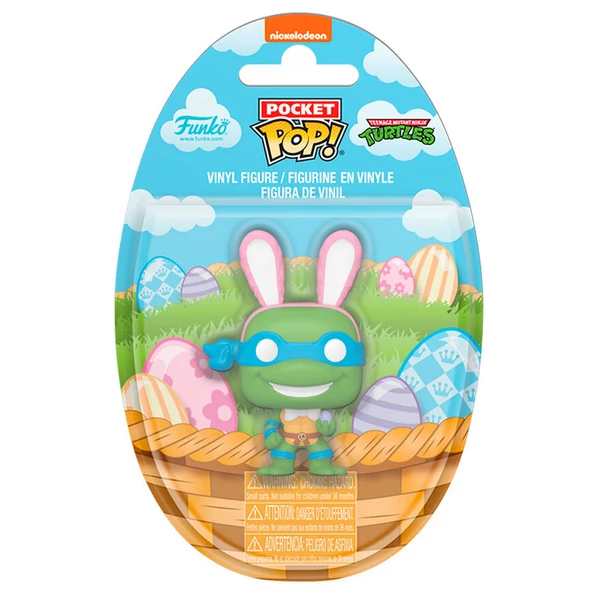 Pocket POP! figura: Tini Nindzsa Teknőcök - Leonardo (Húsvéti tojás)