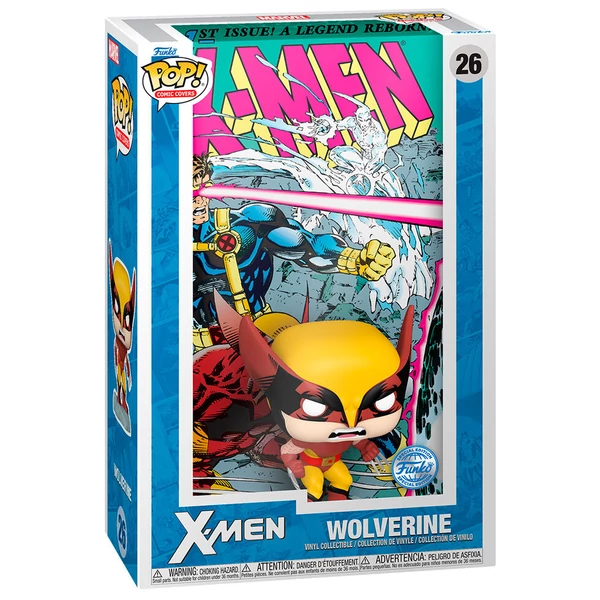 POP figura Comic Cover Marvel X-Men Rozsomák Exkluzív