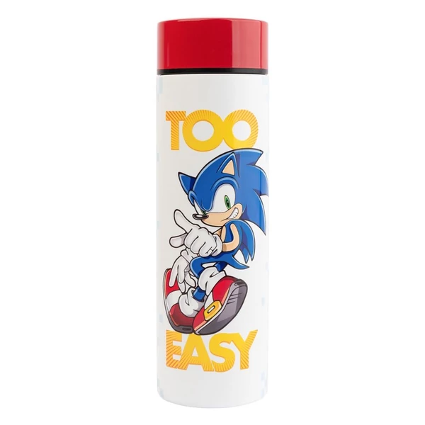 Sonic a sündisznó rozsdamentes acél palack 420ml