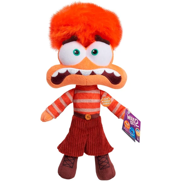 Disney Pixar Agymanók 2. Szorongás plüssjáték (angol nyelvű) 20 cm