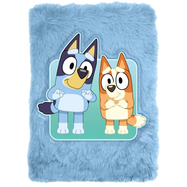 Bluey A5 plüss füzet