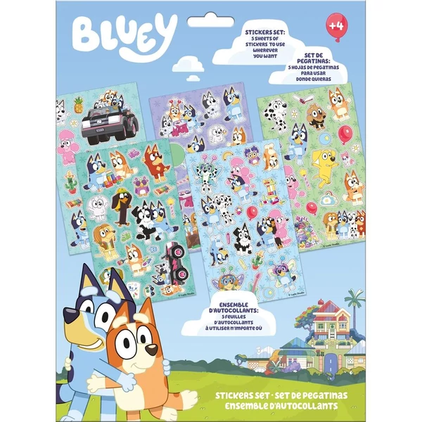 Bluey matrica készlet