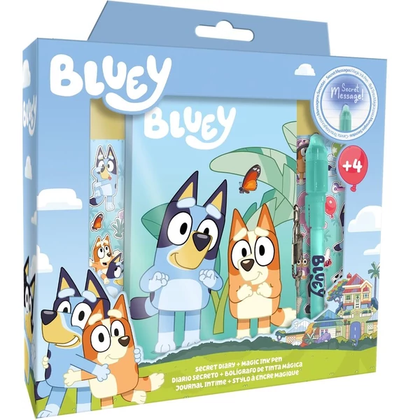 Bluey napló + mágikus toll
