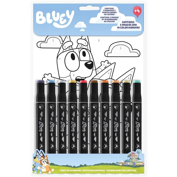 Bluey festés számok szerint